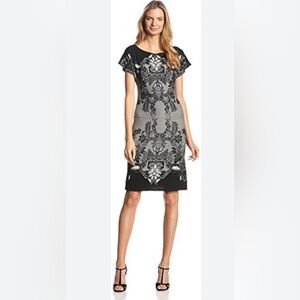 Desigual Black and Gray Dress